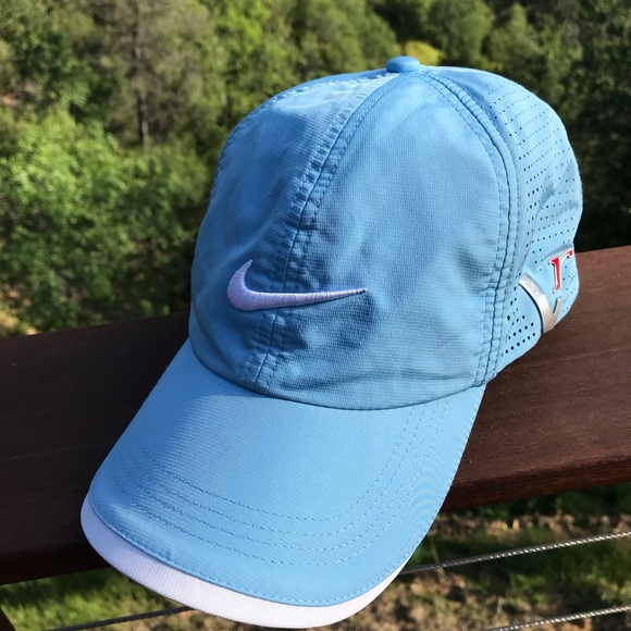 light blue nike hat